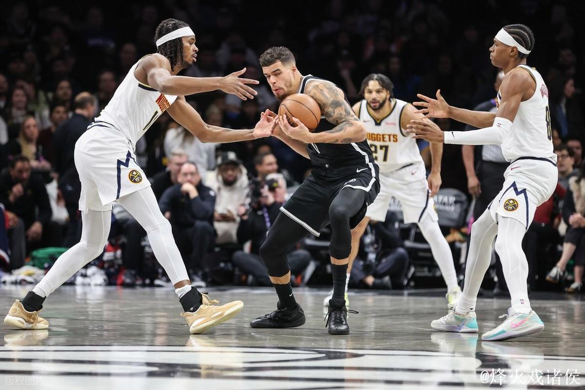 小波特27+11穆雷27+16 篮网力克掘金结束三连败